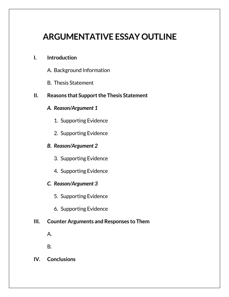 argumentative essay introduction