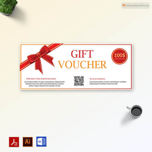 Free Gift Certificate Editable
