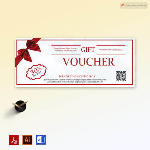 Simple Gift Certificate Template Free