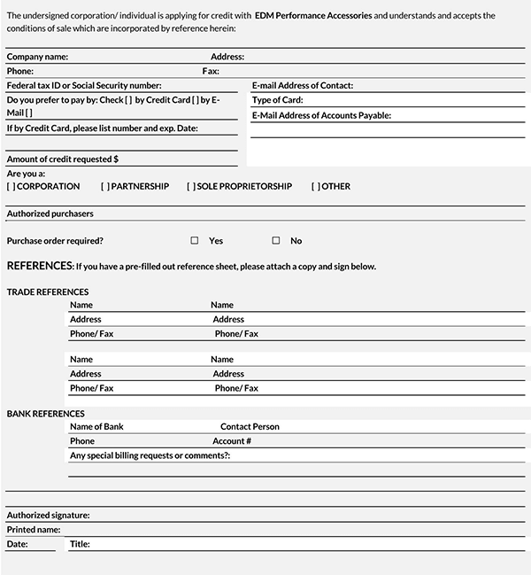 business credit application template pdf 01