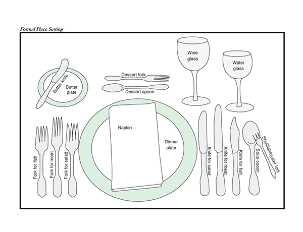 dinner place setting template 03