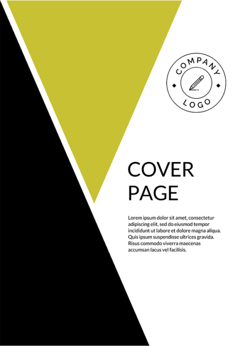 sample cover page design 21