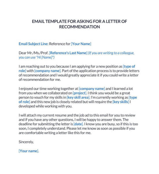 How (& Whom) to Request for a Recommendation Letter