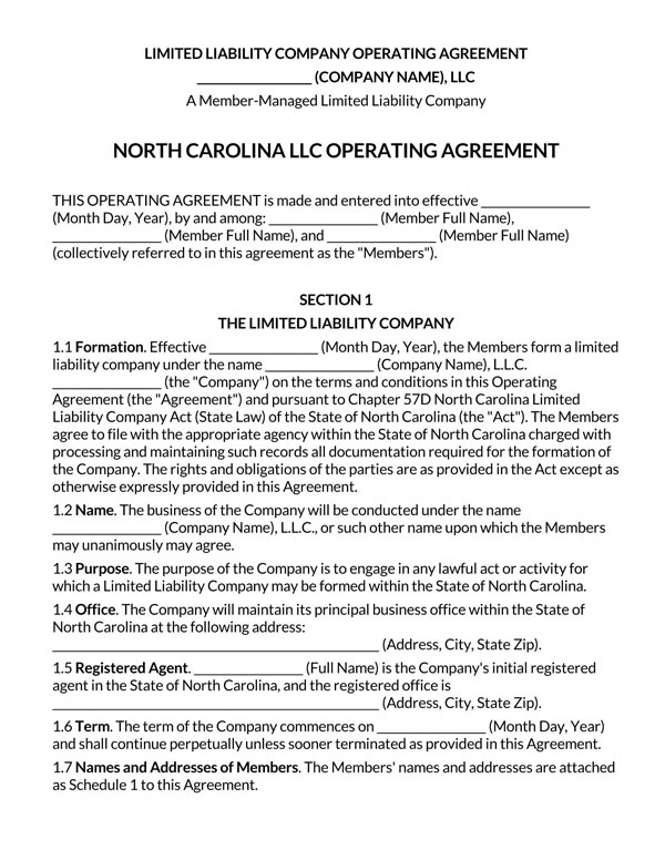 Multi-member-LLC-operating-agreement
