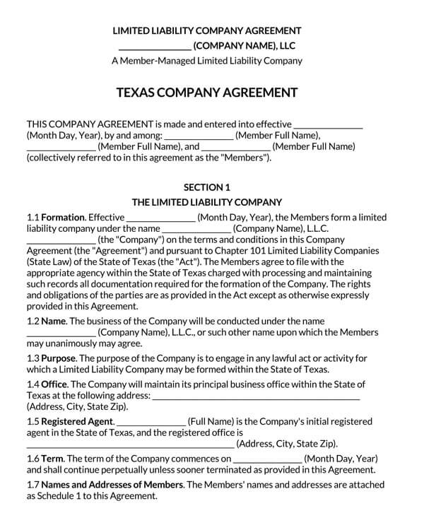 Multiple-member-LLC-operating-agreement