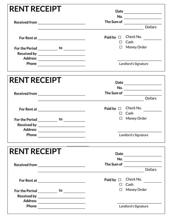 Free Receipt Book Templates PDF Word How To Make One
