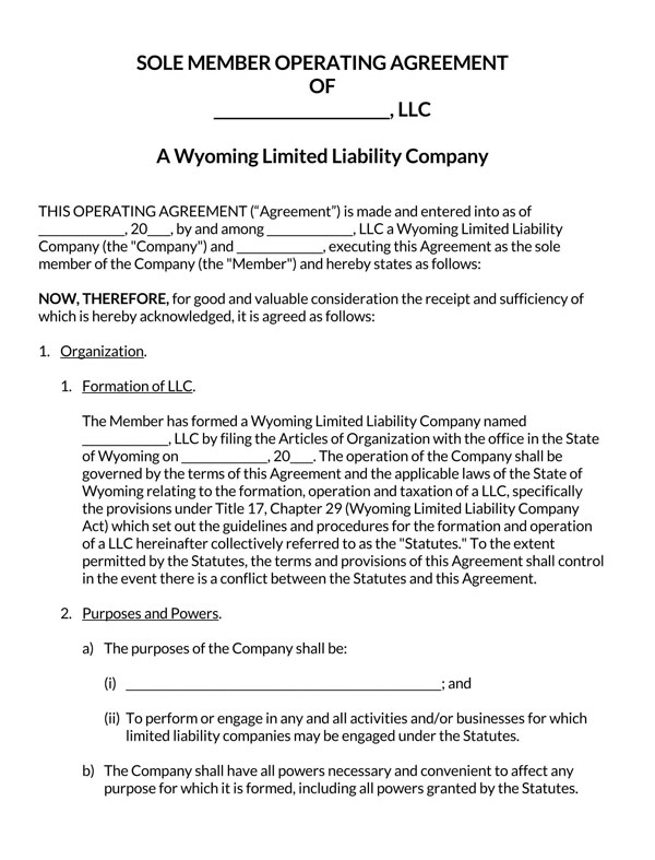 Single-member-LLC-operating-agreement_