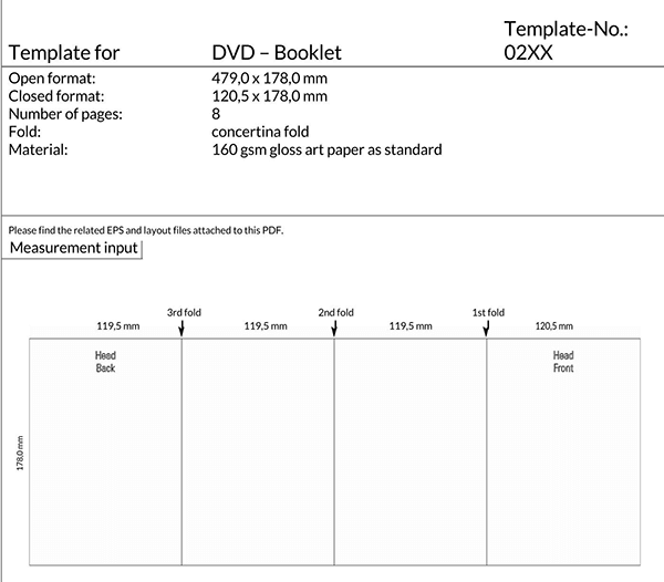 Free Booklet Templates - Download