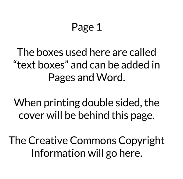 Booklet Templates - Word