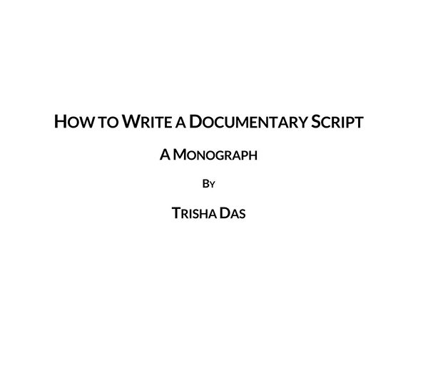 Free Screenplay & Script Writing Template 03 for Word