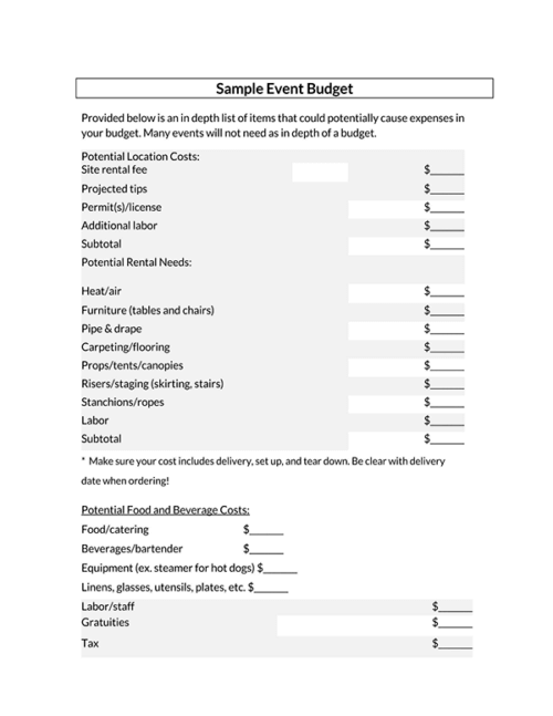 simple budget proposal sample pdf 04
