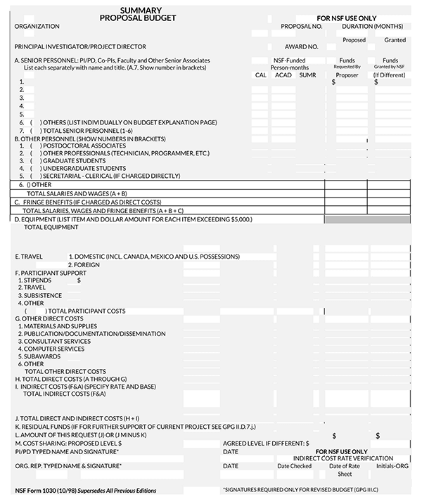 simple budget proposal sample pdf 071