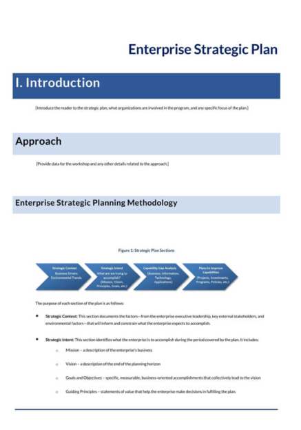 34 Free Strategic Plan Templates for Small Businesses