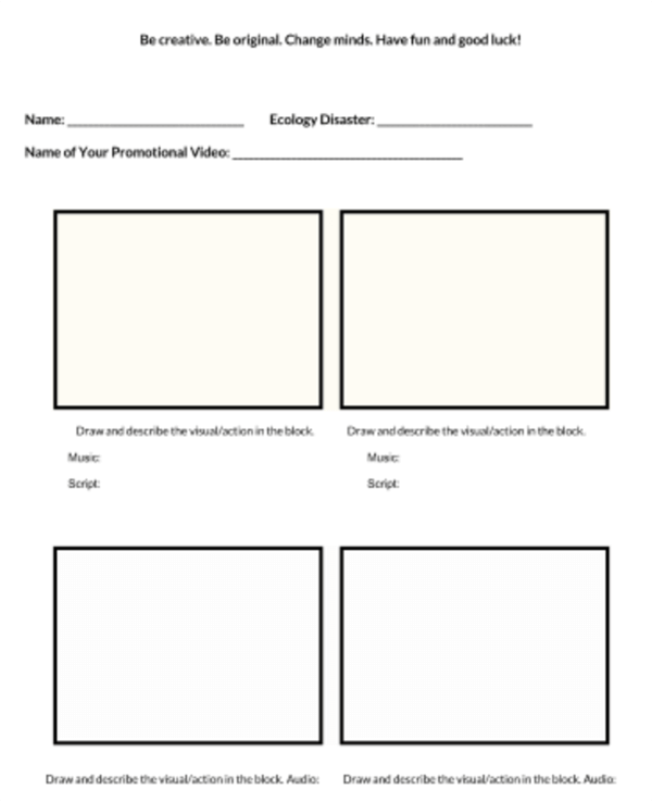 storyboard template free download 25