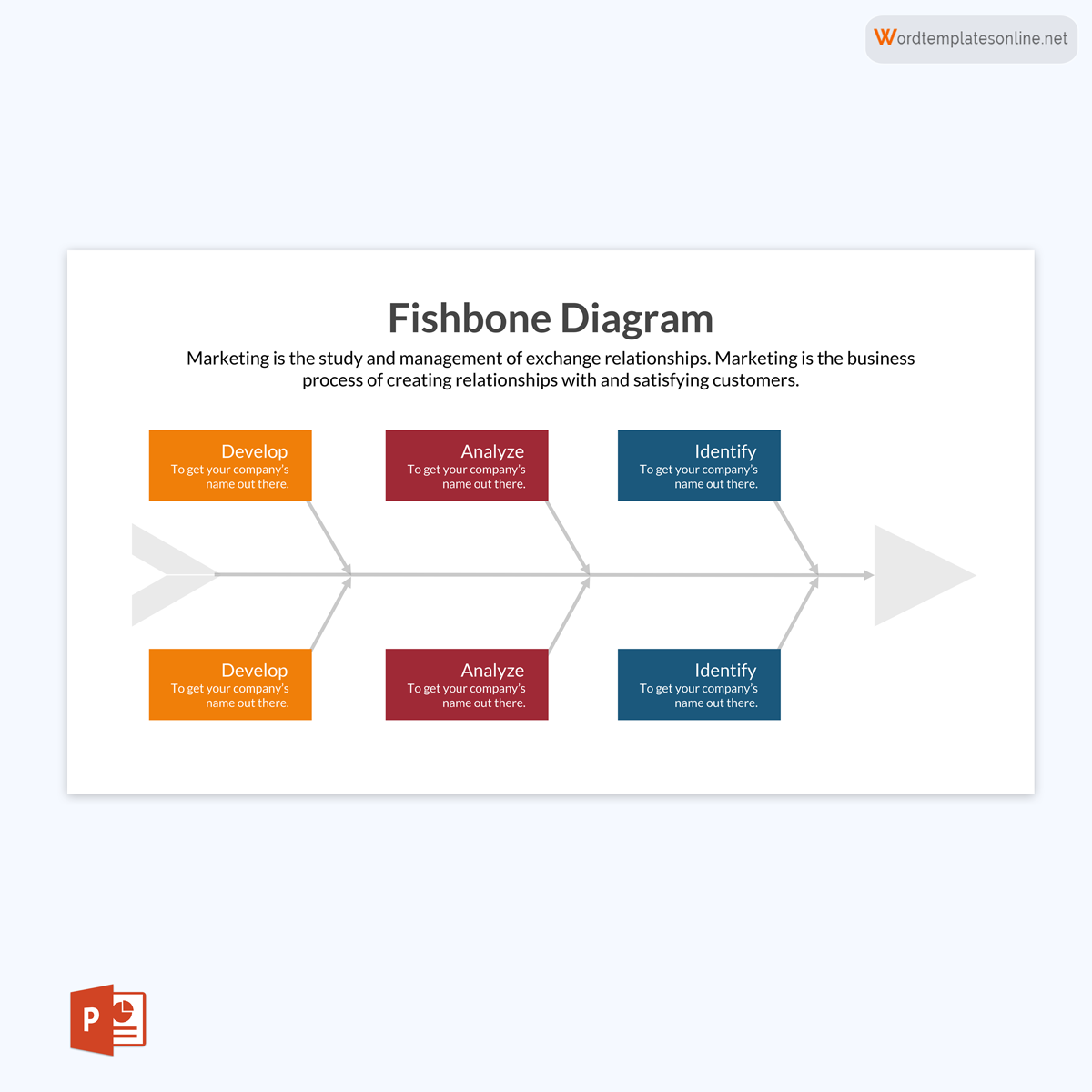 fishbone diagram template doc