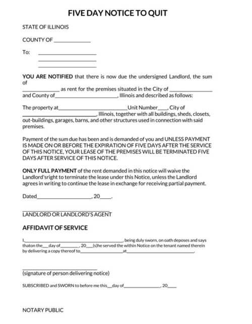 Illinois-5-Day-Eviction-Notice-Form-Nonpayment_