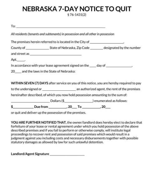 Nebraska-7-Day-Notice-to-Quit_
