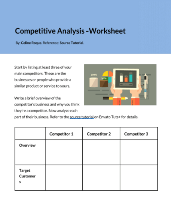 Competitive Analysis Template - Example
