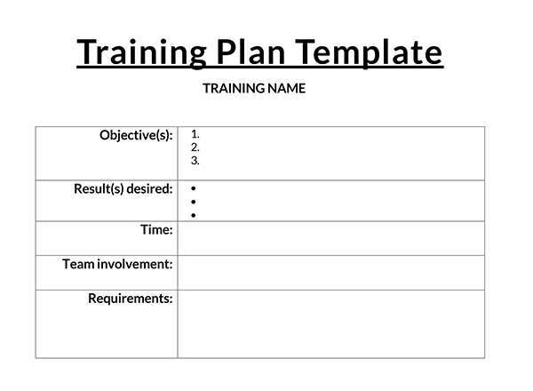 free training manual template doc 14