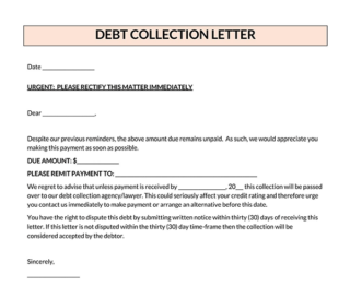 Howdnes Collection Note How to Word a Collection Letter: 32 Examples