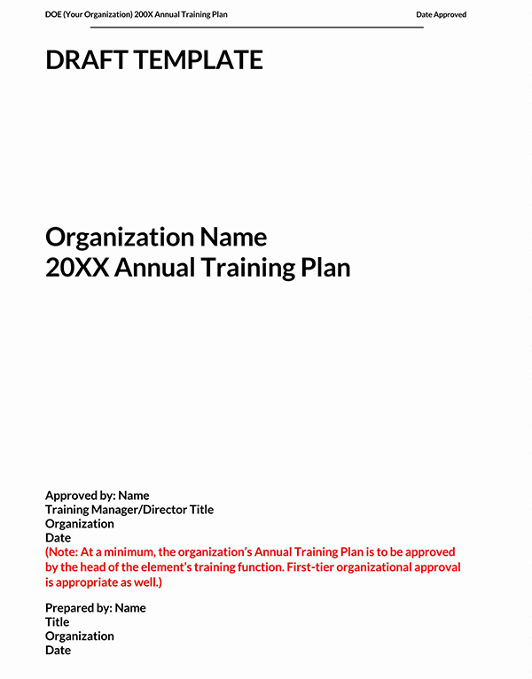 training manual template pdf 37