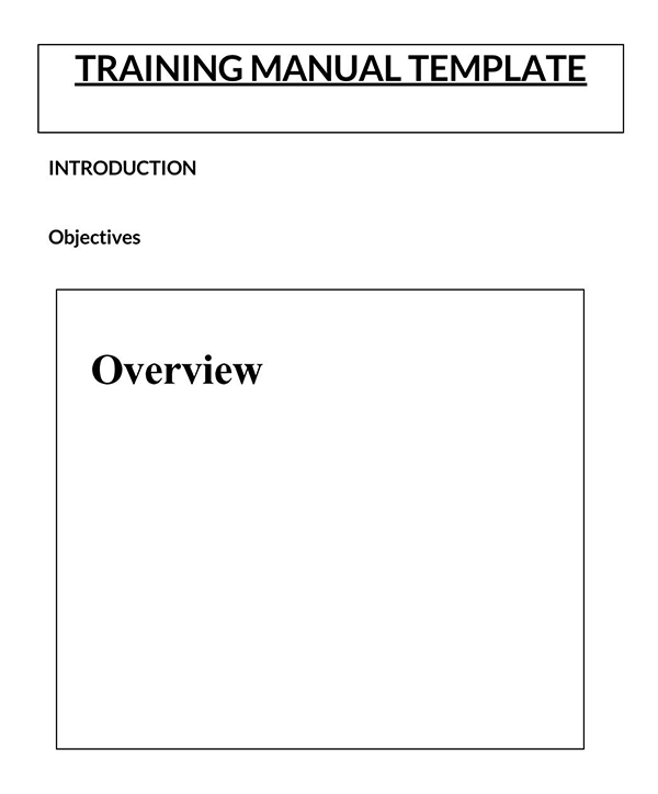 training manual template powerpoint 10