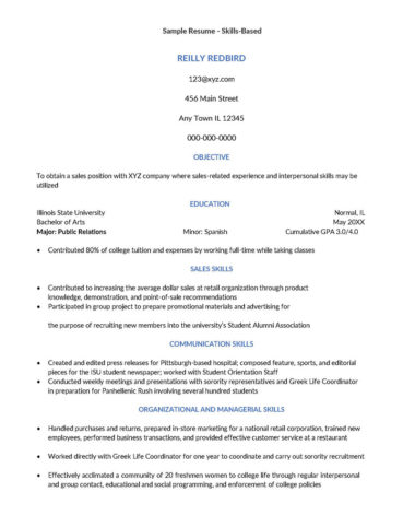 50 Free College Resume Templates for Students (Examples)