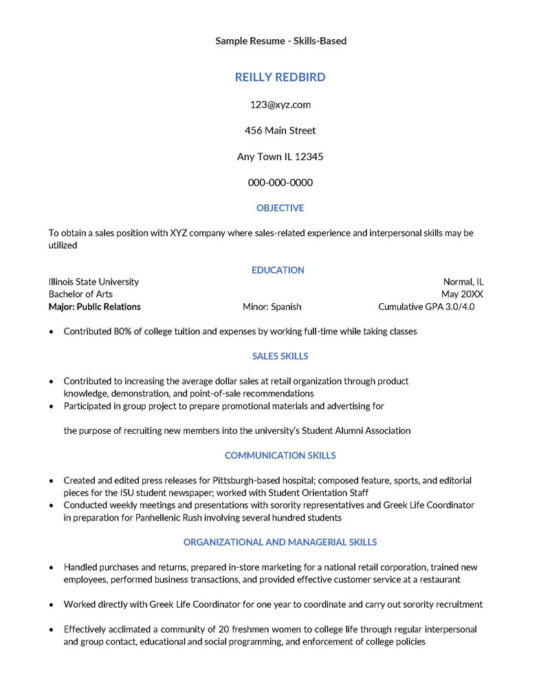 50 Free College Resume Templates for Students (Examples)