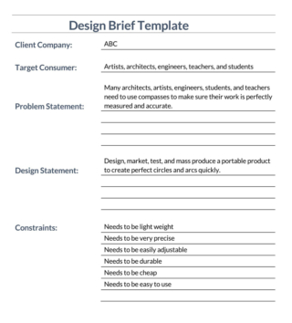 32 Free Design Brief Templates and Examples