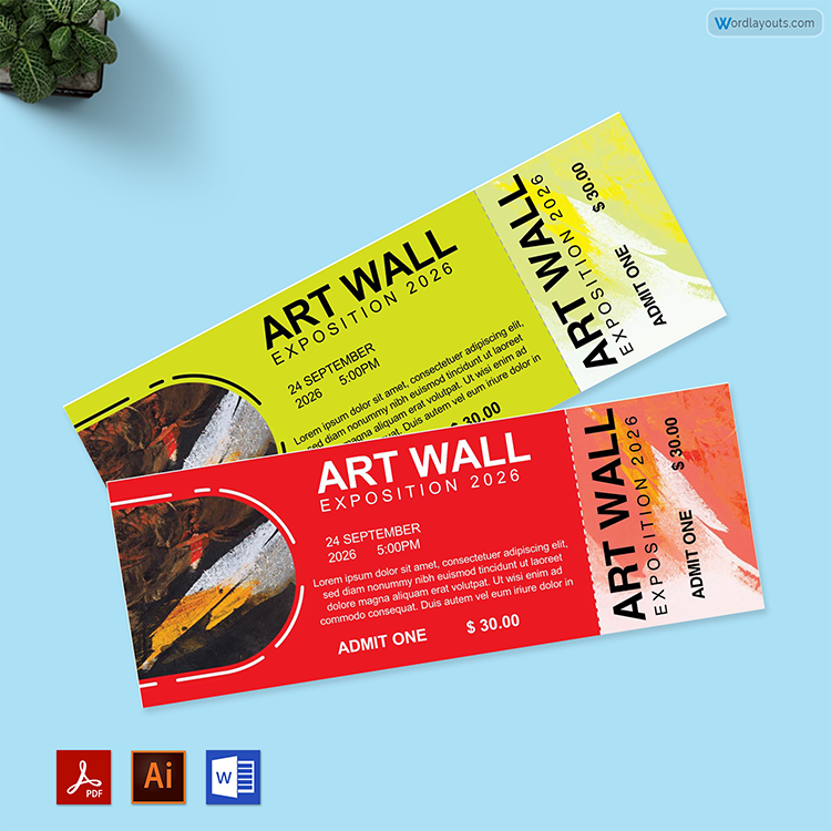 Art Wall Event Ticket Free