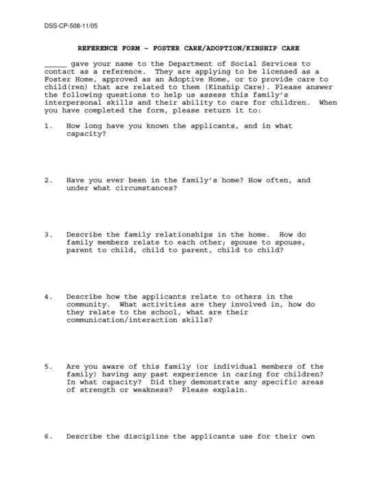 22 Adoption Reference Letter Samples (How to Write) + Tips