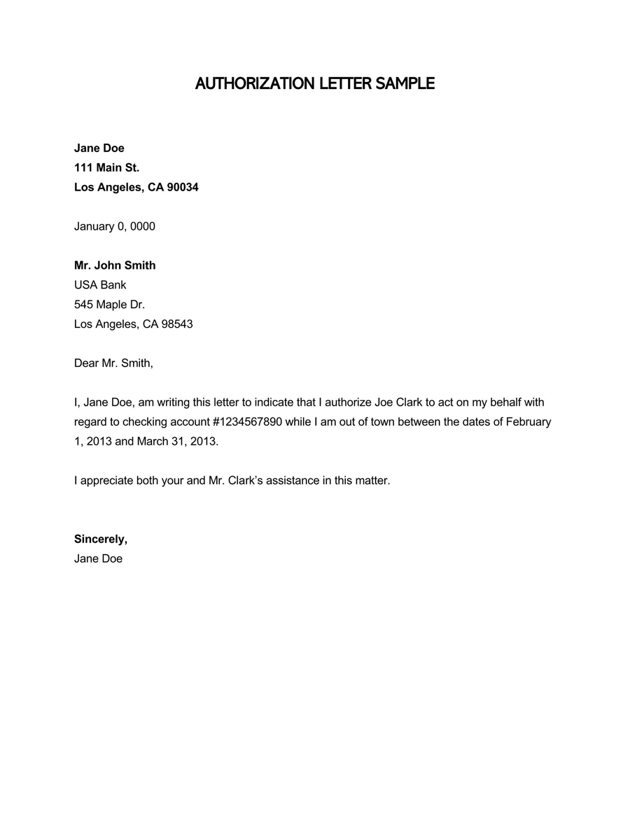 Editable letter template example