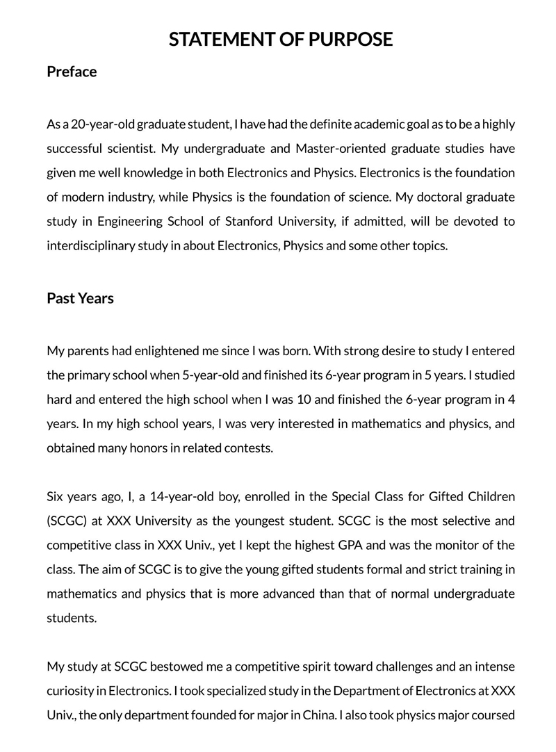 statement of purpose sample for undergraduate pdf