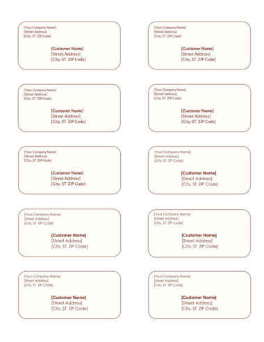 38 Free Shipping Label Templates - Easy to Edit & Print