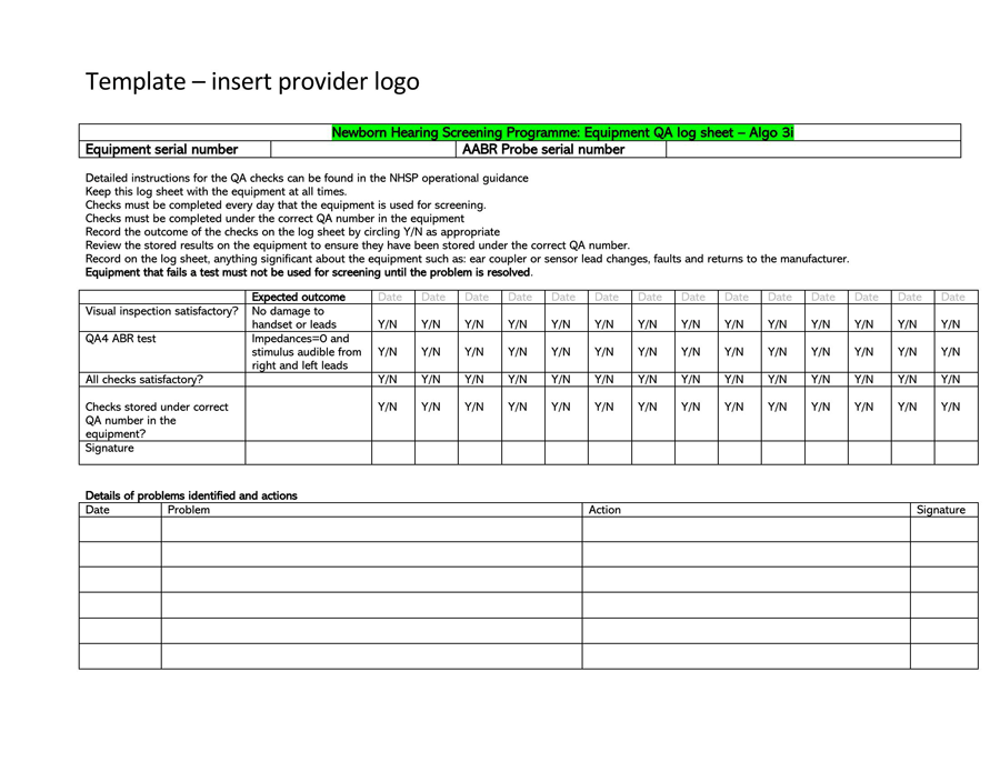 Sample daily activity log 02