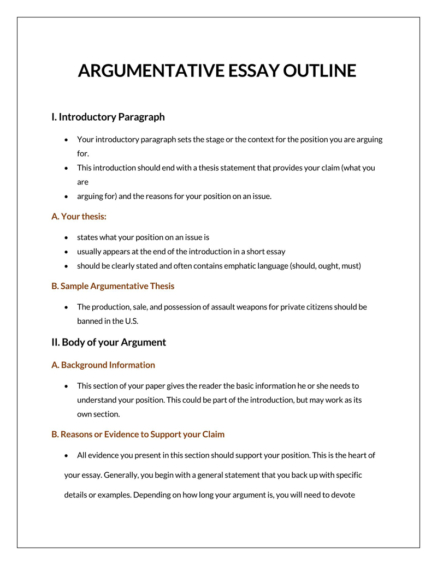 35 Free Essay Outline Templates | How to Write (9 Types)