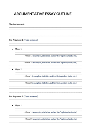 35 Free Essay Outline Templates | How to Write (9 Types)