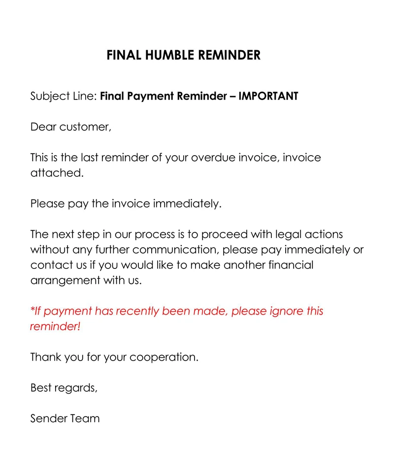 Friendly Reminder Email 18 Reminder Email Templates & Examples To Keep