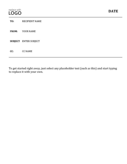 15 Free Memo Templates (Word | PDF) - Edit &amp; Print