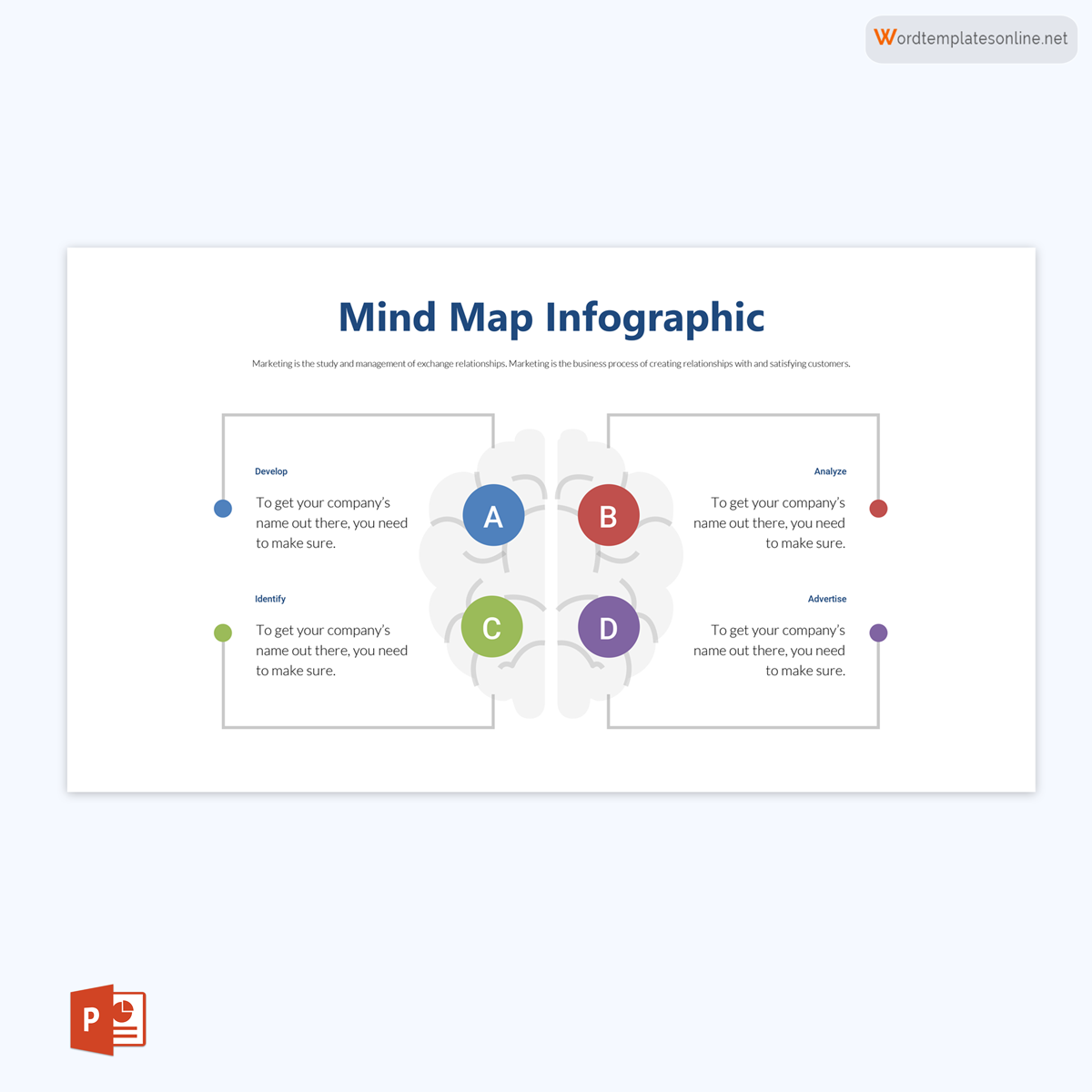 mind map infographic free download