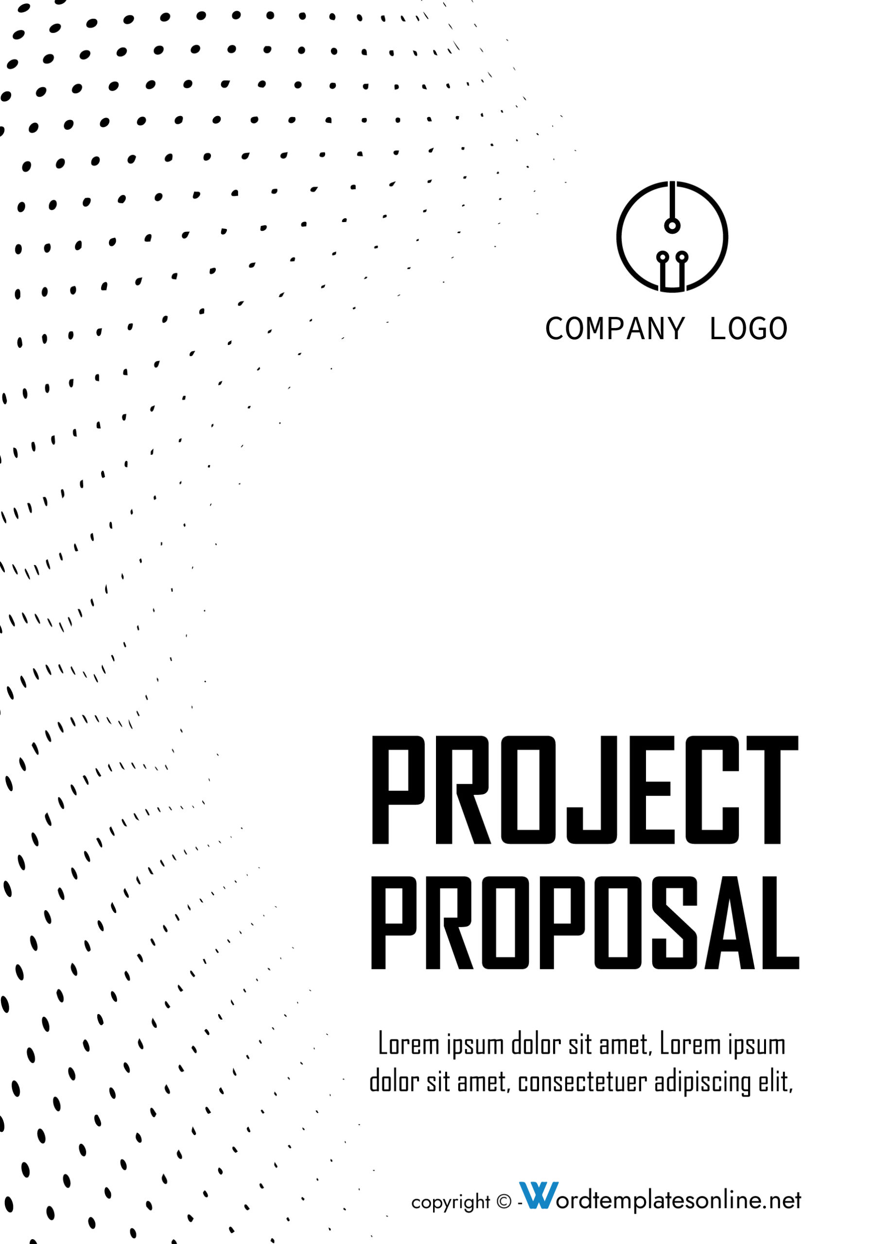Cover Page Sample for Project - Free Download