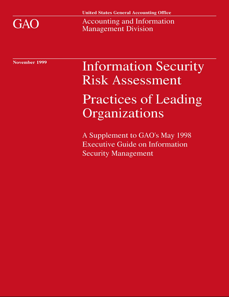 Free Printable Information Security Risk Assessment Example as Pdf File