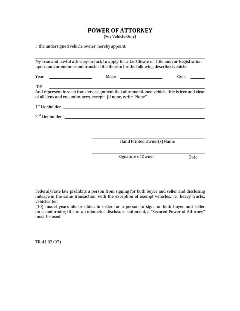 Kansas Power of Attorney Forms | 9 Types (PDF - Word)