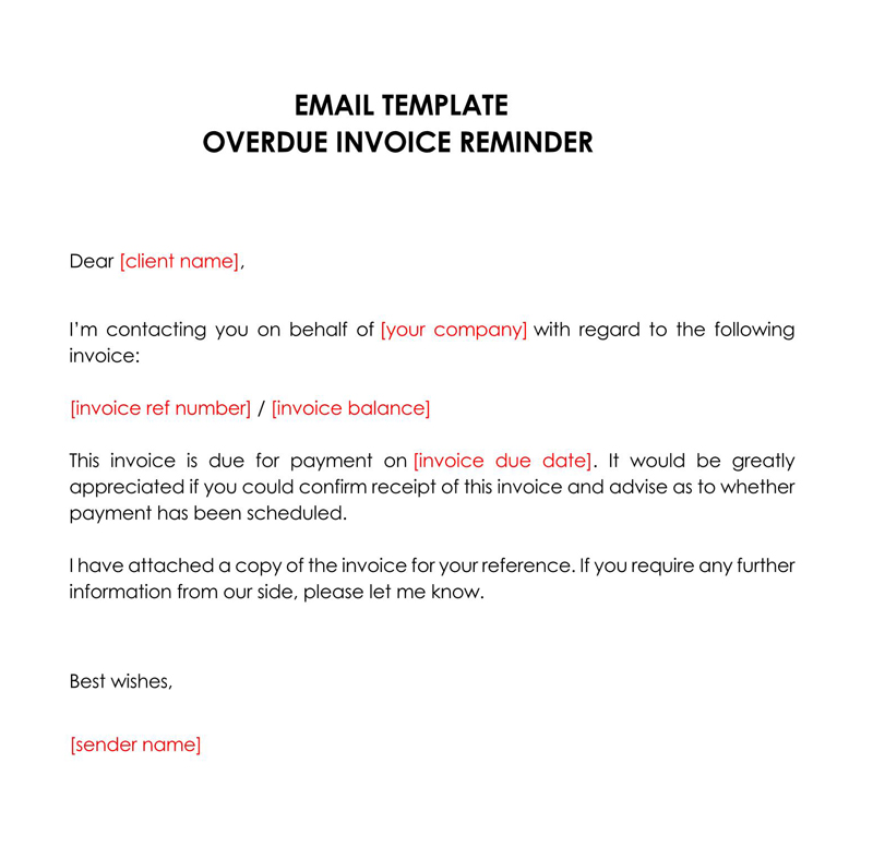 Sample Overdue Invoice