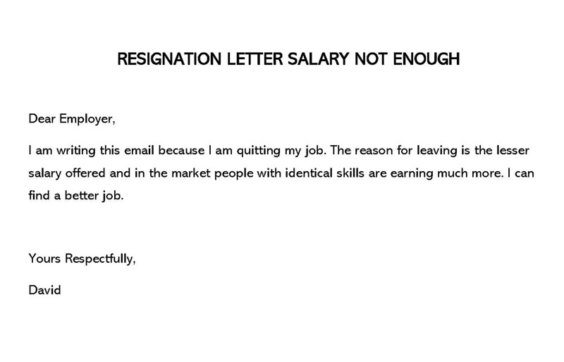 resignation letter due to miscommitment
