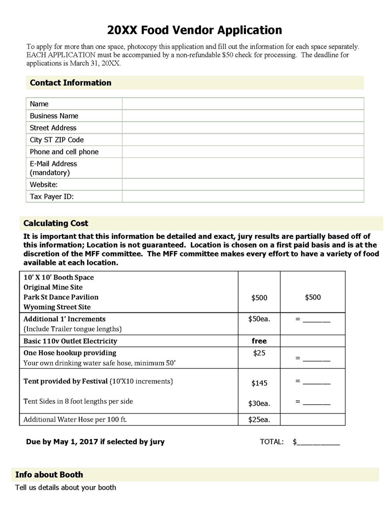 Editable Vendor Registration Example