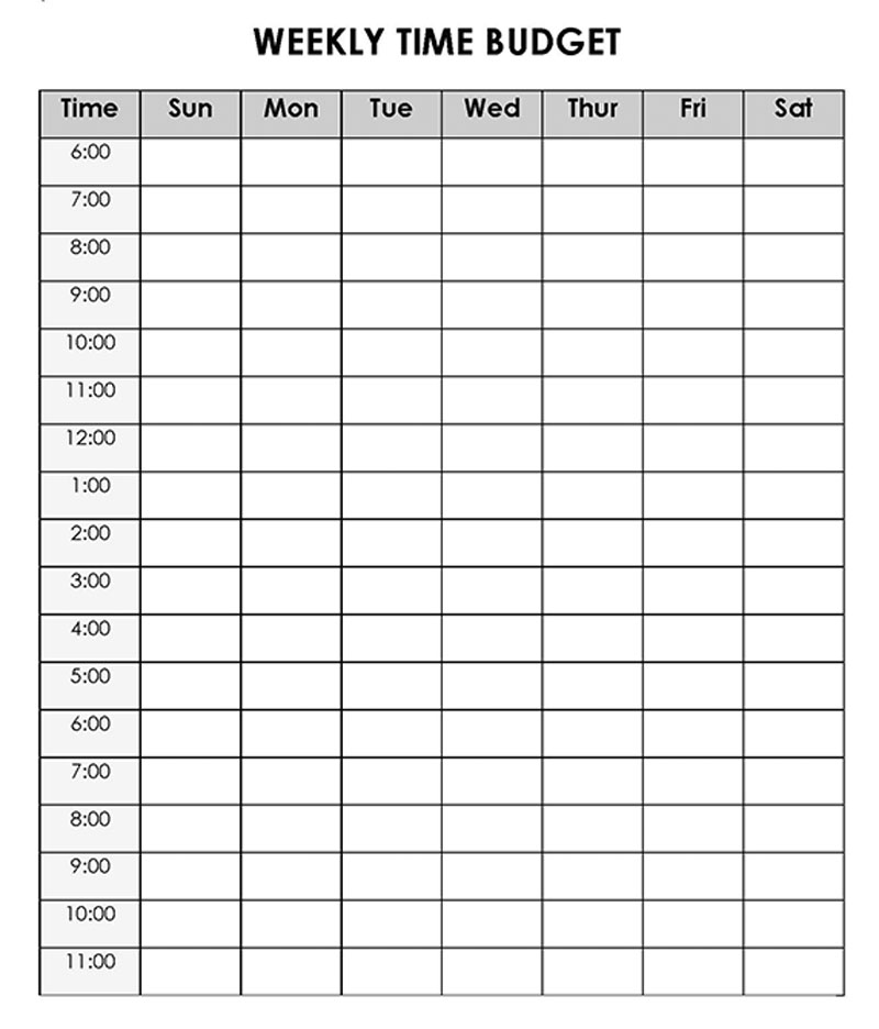 Printable Bi-weekly Budget Template for Efficient Paycheck Planning