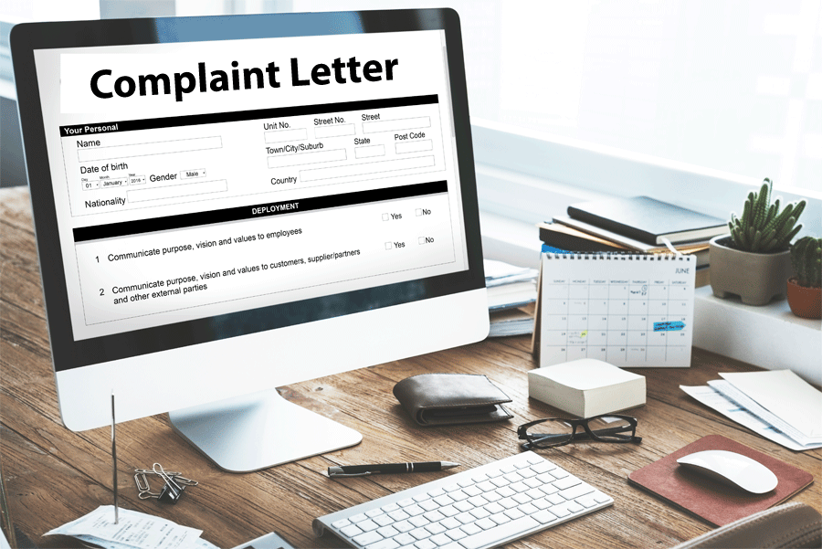 Formal Complaint Letter