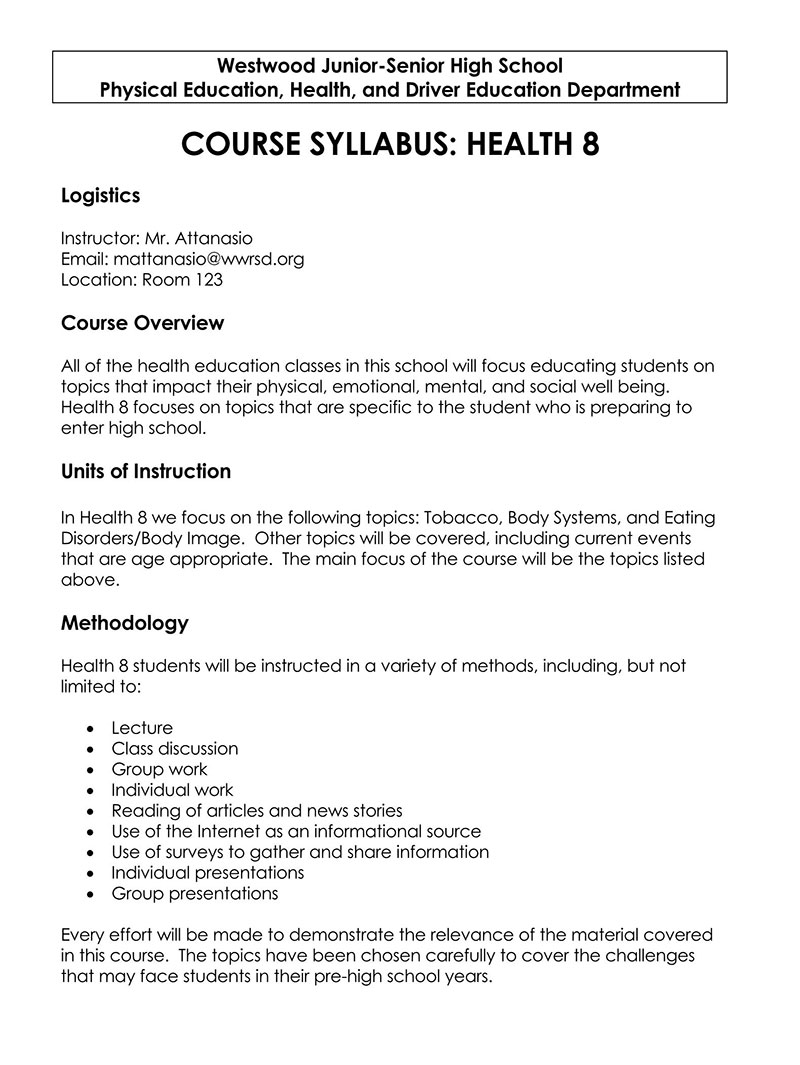 infographic syllabus template free