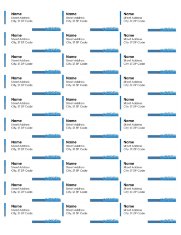 Free Editable Return Address Label Templates (Word, PDF)